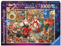 RAVENSBURGER CASSE-TÊTE 1000 PIÈCES - L'ATELIER DU PÈRE NOËL #17300